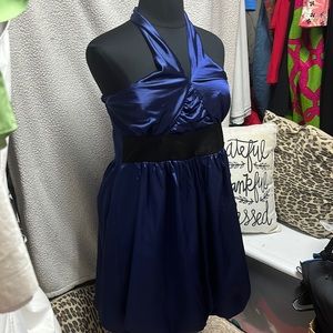 Blue semi formal, party dress, homecoming dress